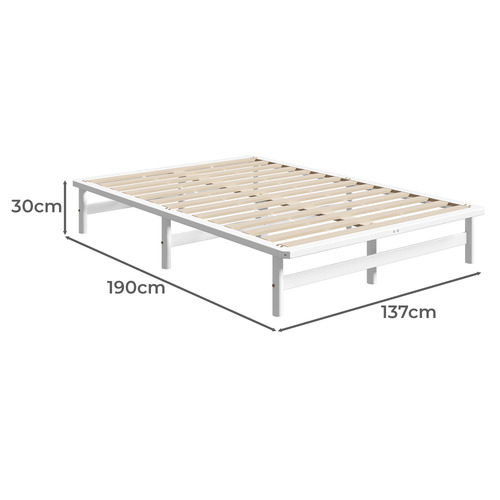 Ellisha Pine Wood Bed Base