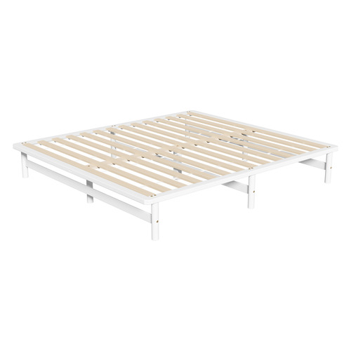 Strickland Pine Wood Bed Base