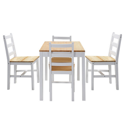 4 Seater Abriana Dining Table & Chair Set