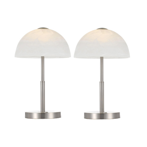 40cm Marla Iron & Glass Touch Table Lamps