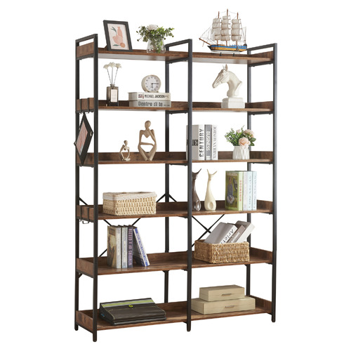 Temple And Webster Silas 6 Tier Shelving Unit