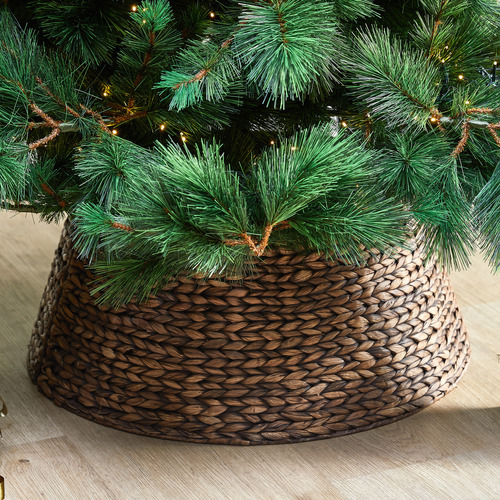 74cm-Water-Hyacinth-Christmas-Tree-Skirt