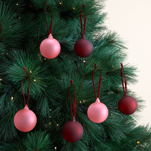 Set-of-6-Frosted-Ombre-Glass-Baubles