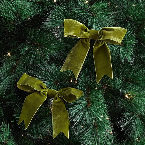 Set-of-6-Velvet-Bow-Christmas-Tree-Clips