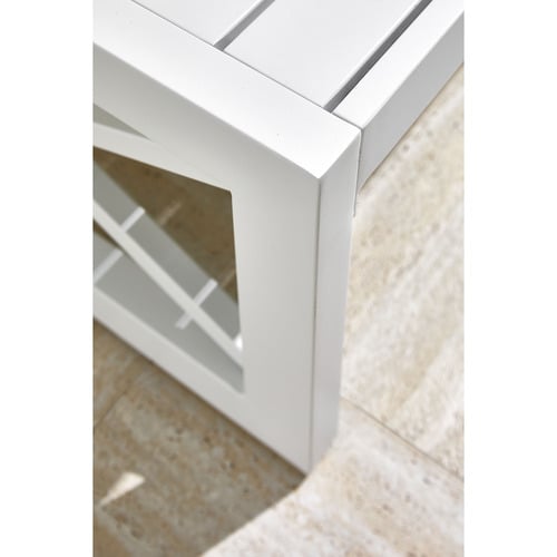 Hamptons Aluminium Outdoor Coffee Table