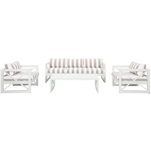 Hamptons Aluminium Outdoor Coffee Table
