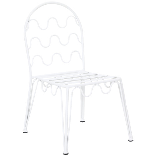 Shelly Steel Outdoor Dining Chairs