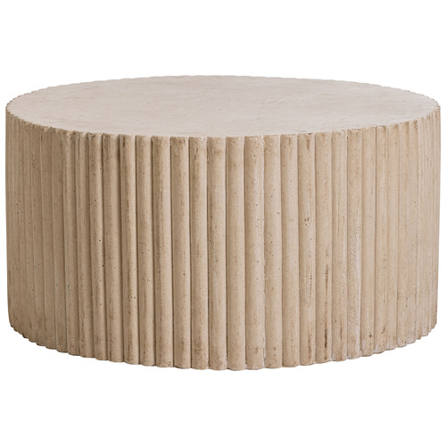Audrey Cast Stone Coffee Table