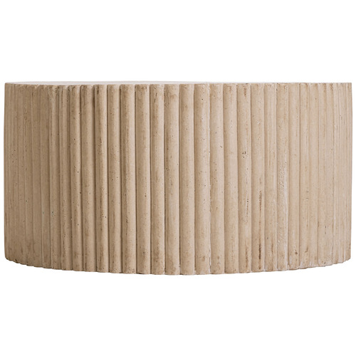 Audrey Cast Stone Coffee Table