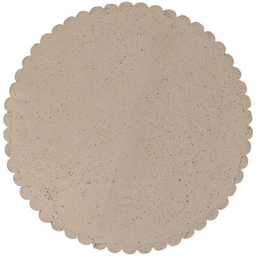 Audrey Cast Stone Outdoor Side Table