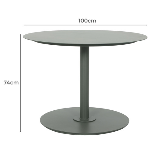 Nadi Aluminium Outdoor Dining Table