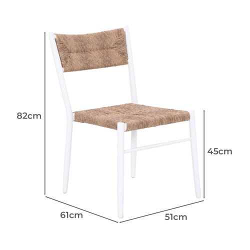 Echo Aluminium Outdoor Dining Chairs