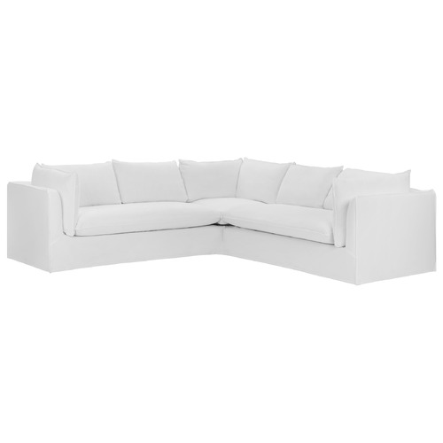 Jude 5 Seater Slipcover Corner Sofa