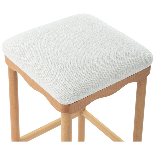 Hedda Beech Wood Bar Stool