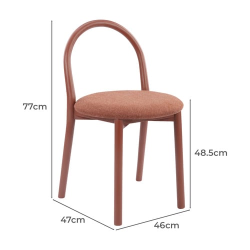 Lottie Beech Wood Dining Chairs