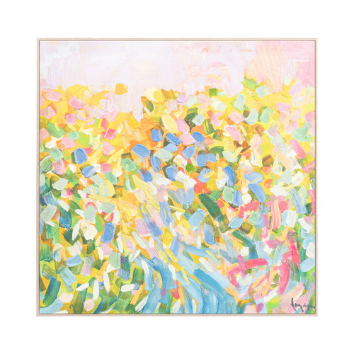Morning Sunrise Framed Canvas Wall Art