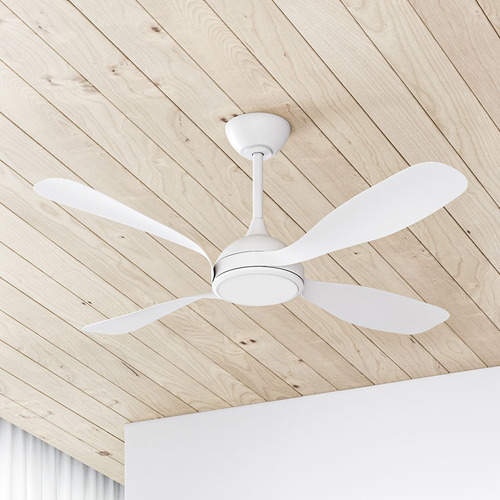 Cleo 132cm Wi-Fi DC Ceiling Fan with LED Light & Remote Control