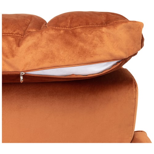 Echo 1 Seater Velvet Single Sofa Bed