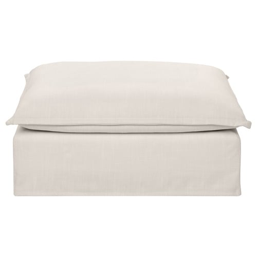Softy Slipcover Ottoman