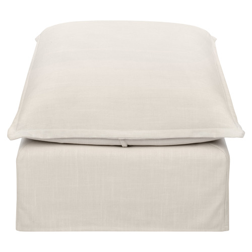 Softy Slipcover Ottoman