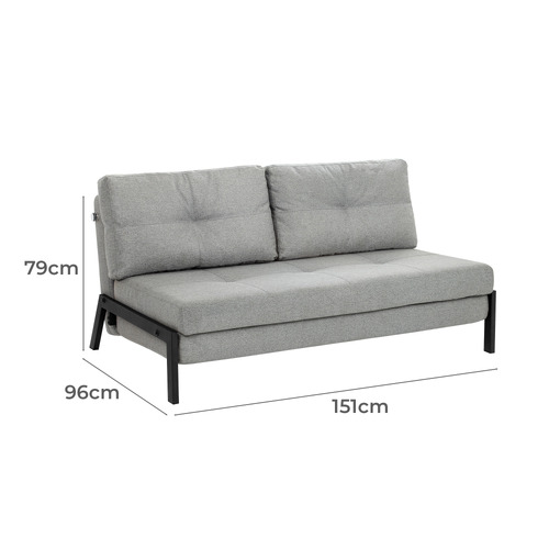Brad Upholstered Double Sofa Bed