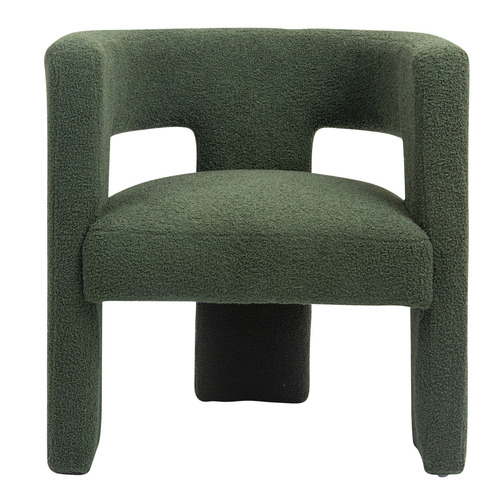 Pomaire-3-Legged-Boucle-Occasional-Chair