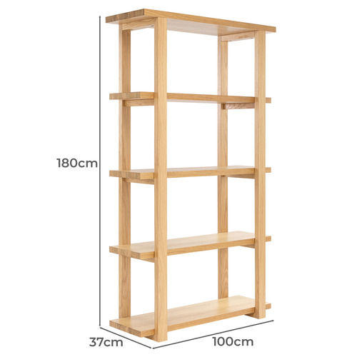 Ski 5 Tier Bookcase