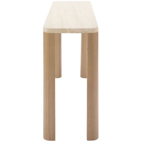 Ronan Travertine Console Table
