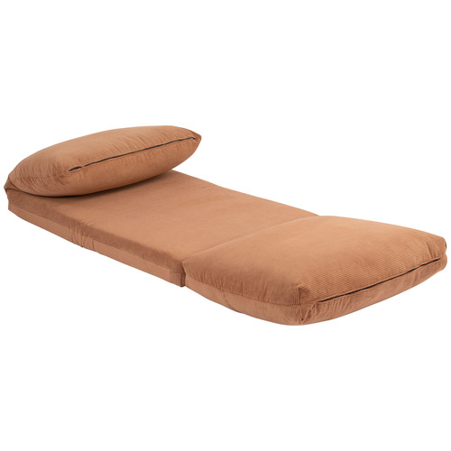 Olly 1 Seater Corduroy Single Sofa Bed