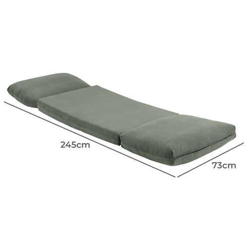 Olly 1 Seater Corduroy Single Sofa Bed