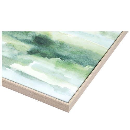 Soft Sage Landscape Framed Canvas Wall Art