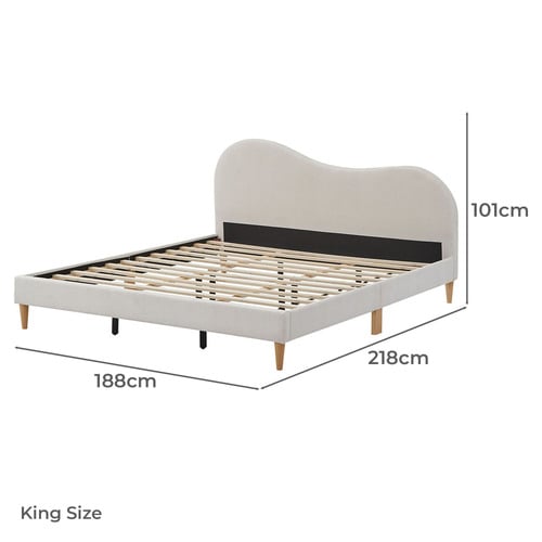 Cloud Boucl&eacute; Bed