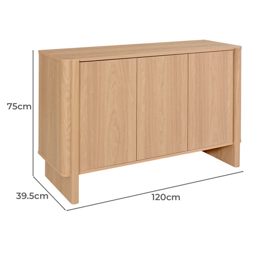 Walter 3 Door Sideboard