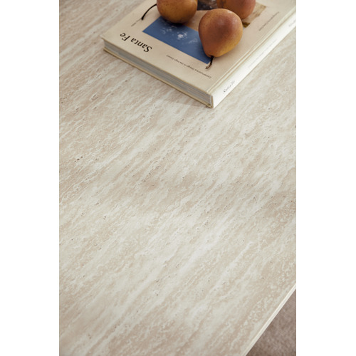 Tilly Travertine-Look Coffee Table