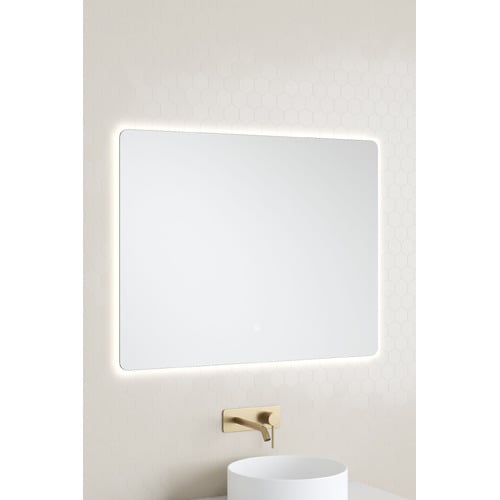 Vera Rectangle LED Wall Mirror with Defogger