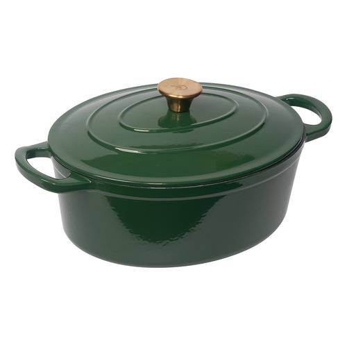 5.5L-Oval-Cast-Iron-Dutch-Oven