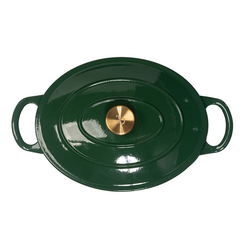 5.5L-Oval-Cast-Iron-Dutch-Oven
