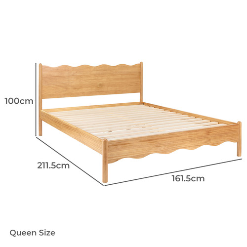 Sadie Pine Wood Bed