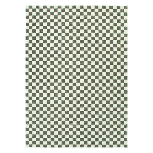 Olive Ada Machine Washable Check Rug