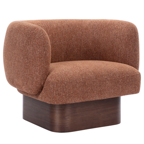 Caramel Benji Swivel Armchair
