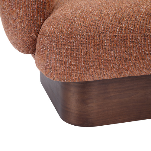 Caramel Benji Swivel Armchair
