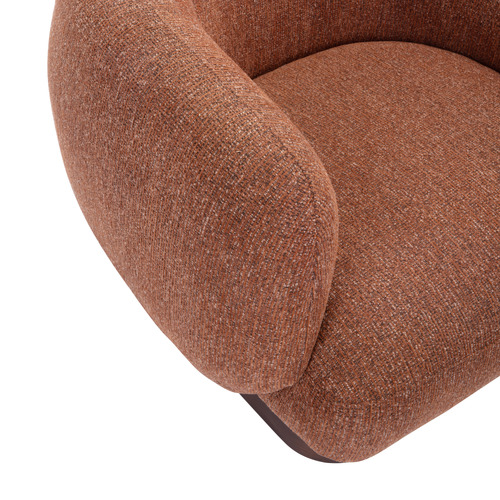Caramel Benji Swivel Armchair