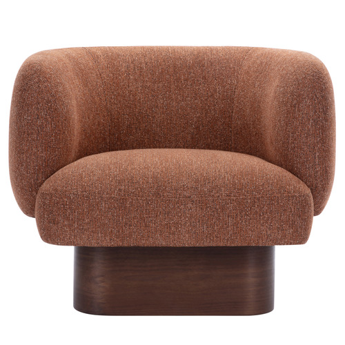 Caramel Benji Swivel Armchair