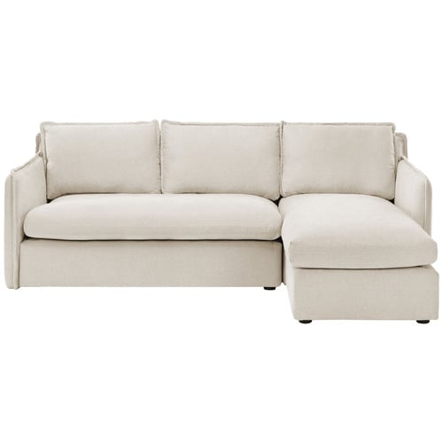 Thea 3 Seater Slipcover Sofa with Reversible Chaise
