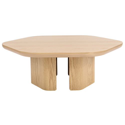 Oak Hex Coffee Table