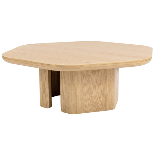 Oak Hex Coffee Table