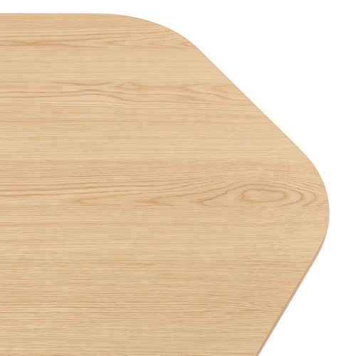 Oak Hex Coffee Table