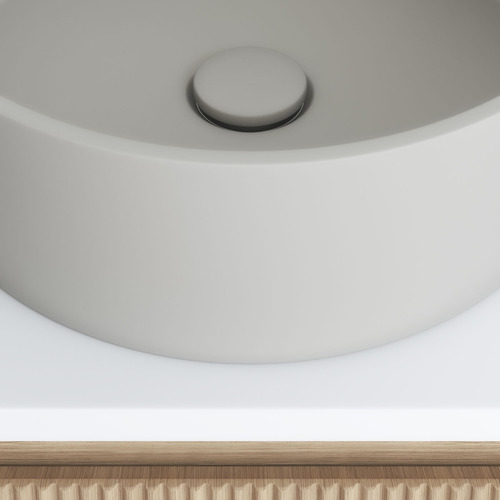 Flynn 360mm Round Concrete Above Counter Basin