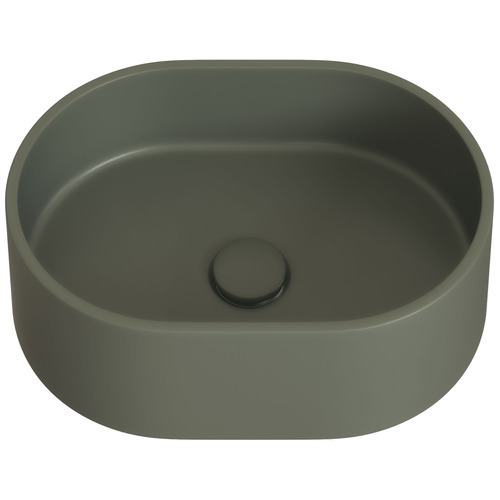 Flynn 380mm Oval Concrete Above Counter Basin