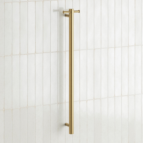 Leo 960mm Vertical Heated Towel Bar